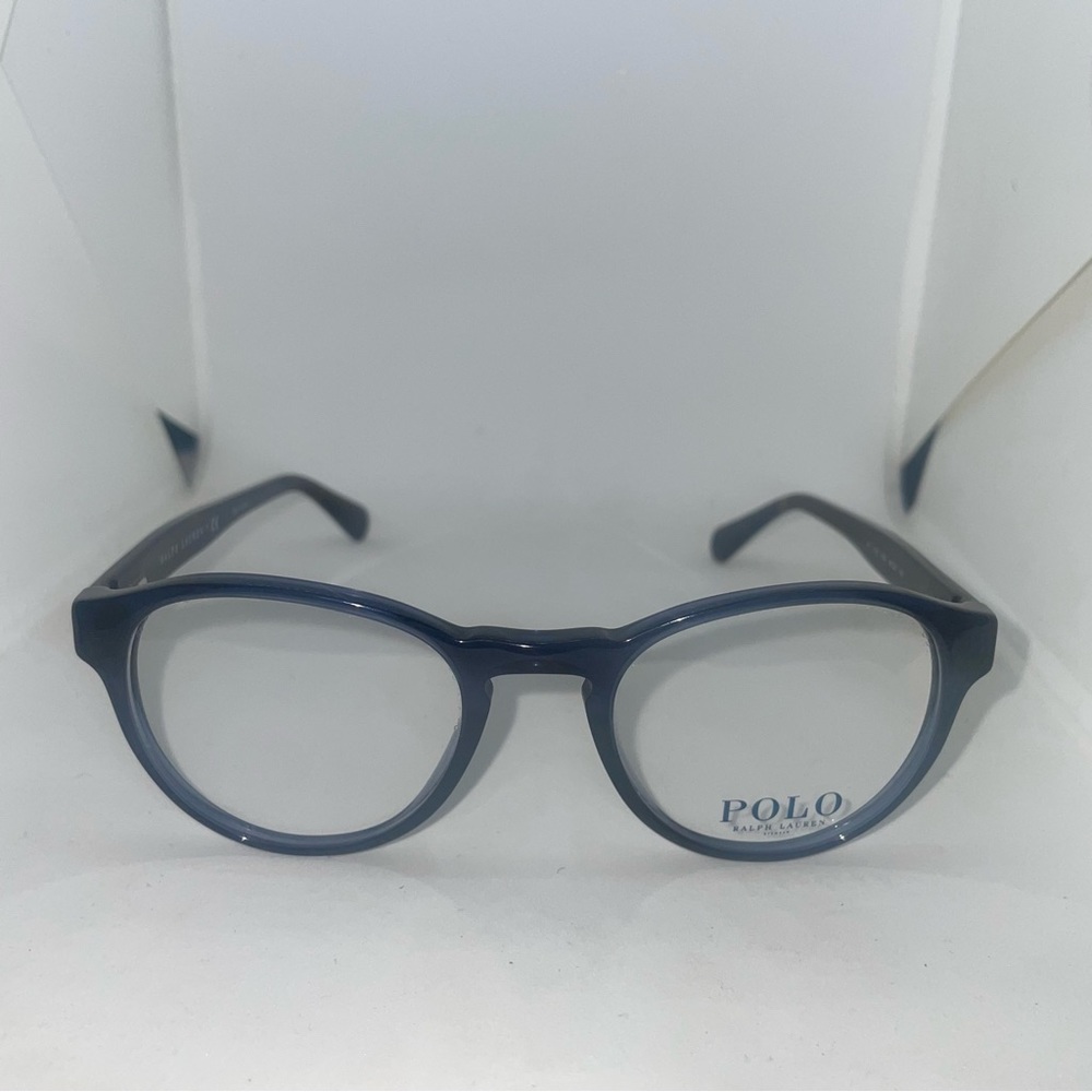 Polo PH 2128 5498 Transparent Blue Eyeglasses